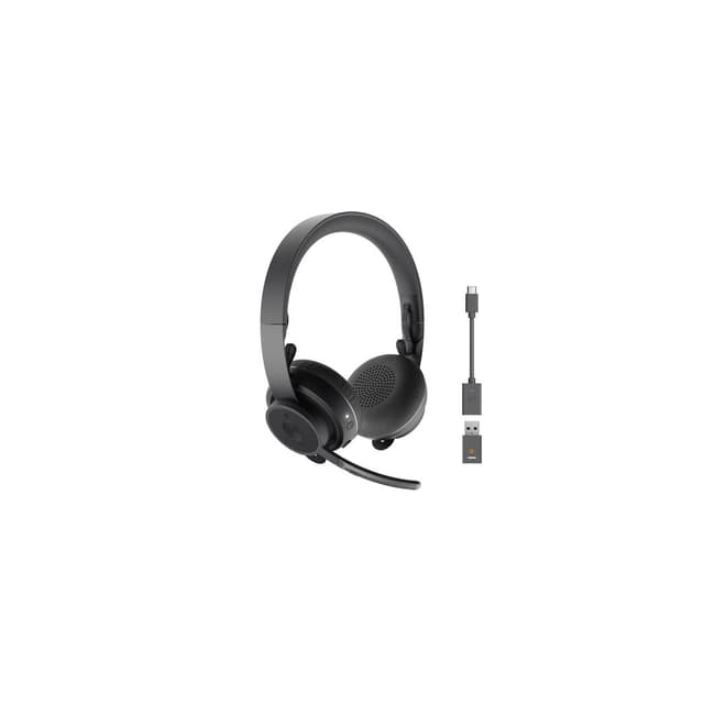 Casque Réducteur de Bruit Bluetooth avec Micro Logitech Zone 900 - Noir