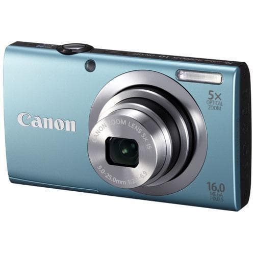 Compact - Canon PowerShoot A2400 Bleu Canon Zoom Lens 5x IS
